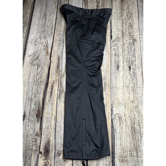Slalom Snow Black Cargo Flare Pants Women Size Medium - Picture 6 of 10